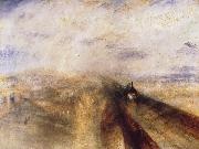 Joseph Mallord William Turner Rain,Steam and Speed The Great Western Railway Spain oil painting artist